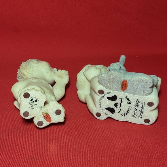 VTG Quarry Kids Rita & Roger Daydreamin &  Willy Be Mine Second Nature Designs 2 - Picture 5 of 13